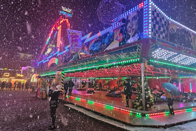 Impressionen vom Berliner Wintertraum in Treptow-Köpenick