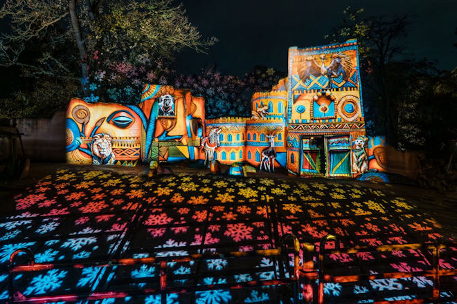 Impressionen vom Christmas Garden Hannover