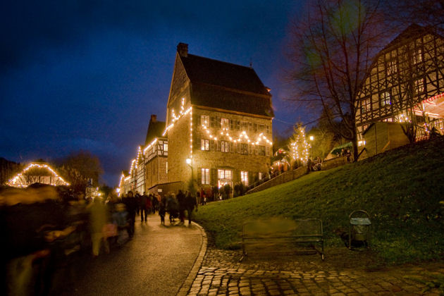 Eindrücke vom Romantischen Weihnachtsmarkt im Freilichtmuseum Hagen