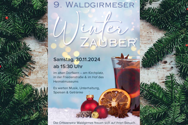 Herzlich Willkommen zum Waldgirmeser Winterzauber in Lahnau 2024!