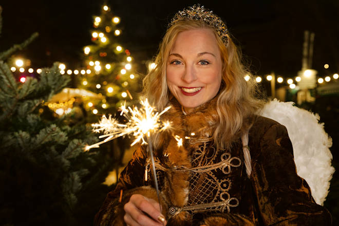 Impressionen vom Weihnachtsmarkt bei Späth in Berlin-Treptow