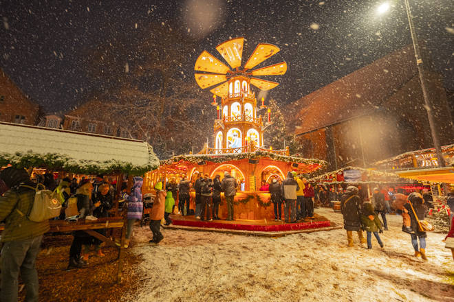 Impressionen vom Weihnachtsmarkt in der Flensburger Altstadt