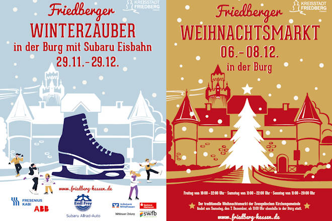 Herzlich Willkommen zum Friedberger Winterzauber und Weihnachtsmarkt 2024!