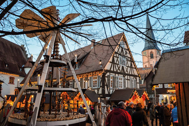 Impressionen vom Weihnachtsmarkt in Michelstadt