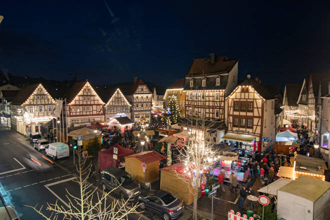 Impressionen vom Weihnachtsmarkt in Nidda