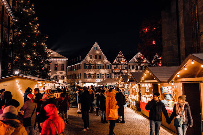 Impressionen vom Weihnachtsmarkt in Öhringen