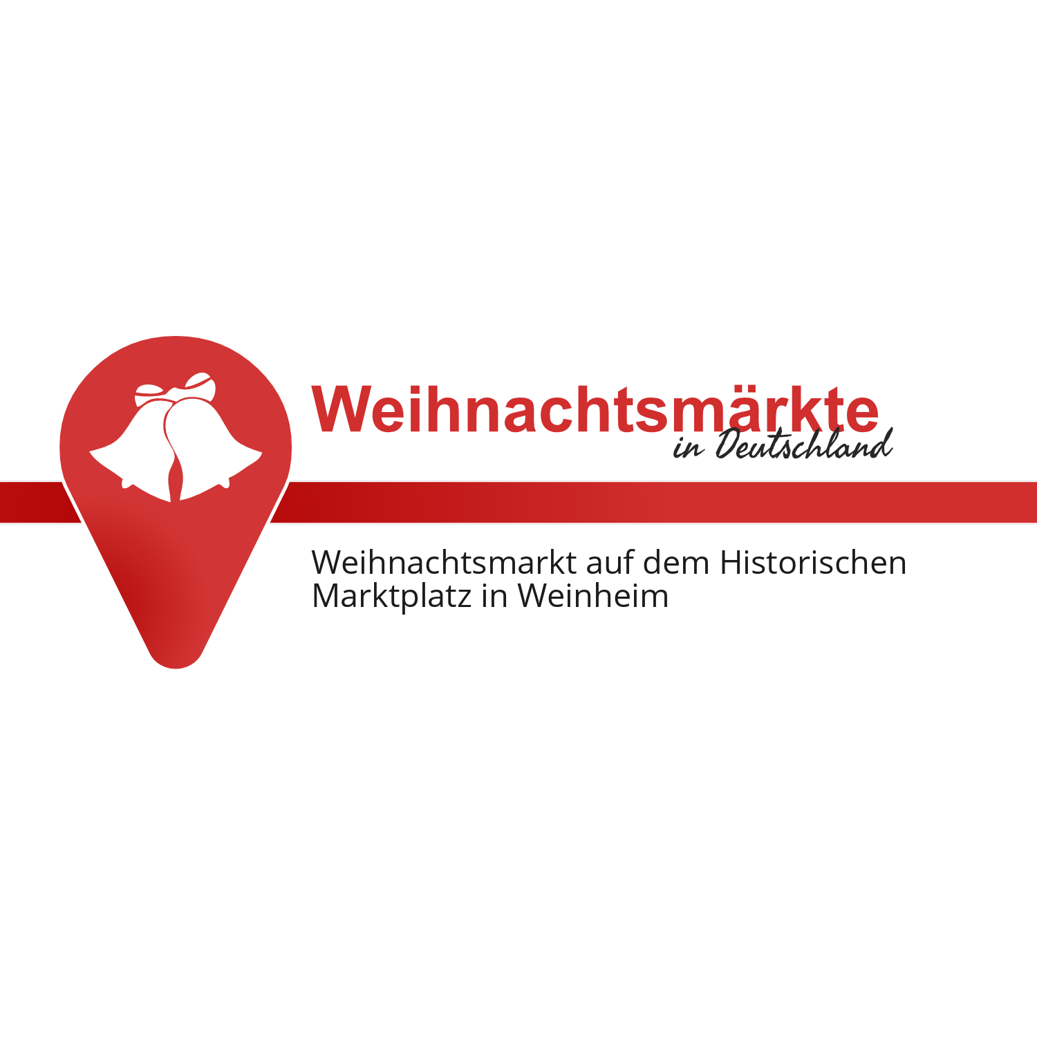 Weihnachtsmarkt auf dem Historischen Marktplatz in Weinheim 2024